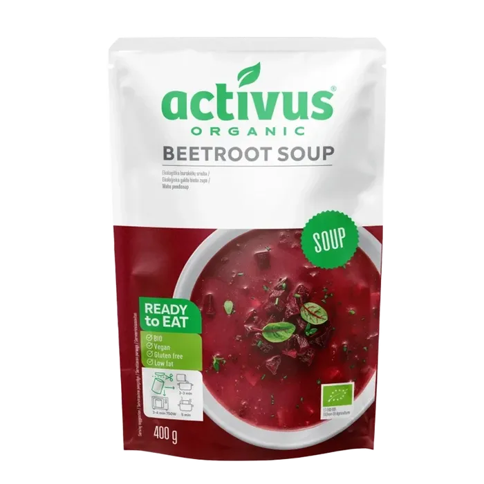 Activus Polévka Boršč z červené řepy 400g Bio